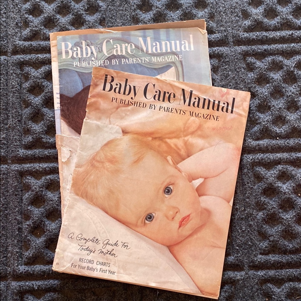 Vintage Baby Care Manual - Cream